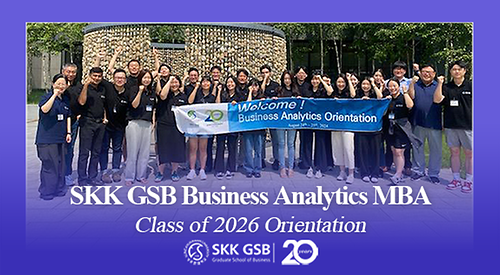 Business Analytics MBA Class of 2026 Orientation