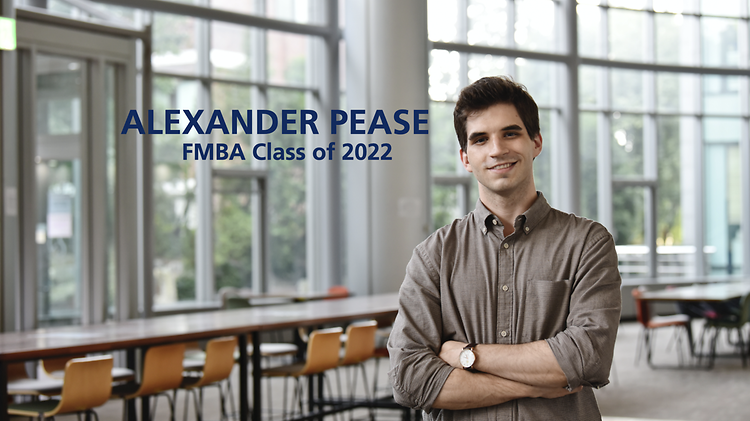 Meet the new FMBA Vice-President  for the Class of 2022: Alexander Pease
