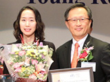 Professor Minjung Koo, named as one of the "10 New Researchers of the Year