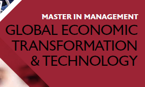 New program - GETT program in partnership with UC Berkeley's Haas School and EDHEC