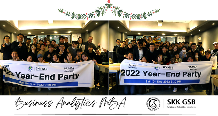 Adieu 2022! Business Analytics MBA's happy party