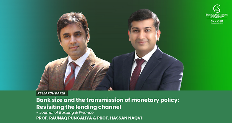 Kudos to SKK GSB Professor Raunaq Pungaliya and a former SKK GSB Professor Hassan Naqvi