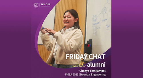 Friday Chat with Alumni - Chanya Temkampol