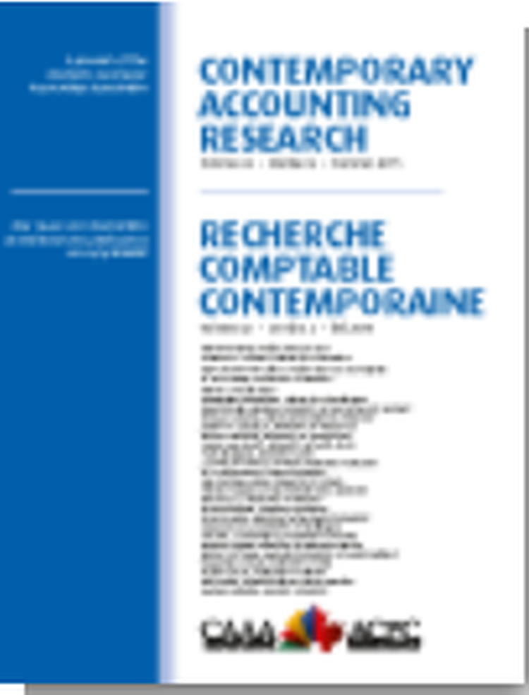 Career Concerns and Management Earnings Guidance - Contemporary Accounting Research, which is one of the top-tier journal in accounting