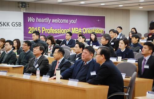 2015.01.10. Professional MBA Orientation