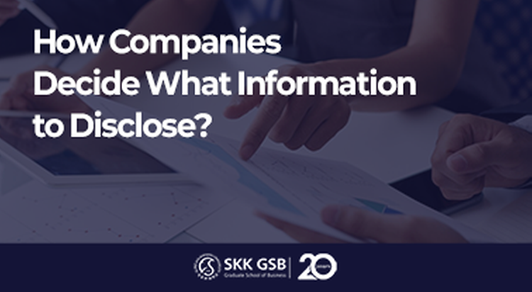 How Companies Decide What Information to Disclose?