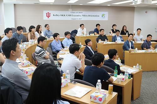 2017.08.05. Executive MBA Orientation