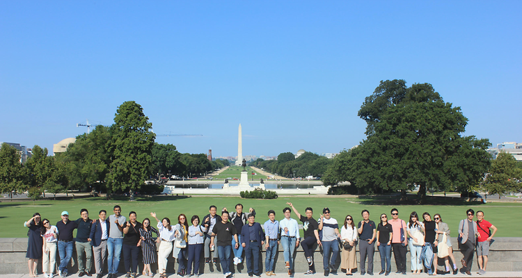 EMBA Cohort 13 on Immersion program in Washington D.C.