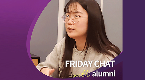 Friday Chat with Alumni - Celine The