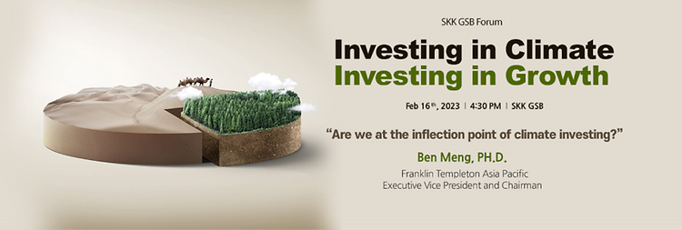Climate change is an opportunity to maximize corporate growth and return on investment