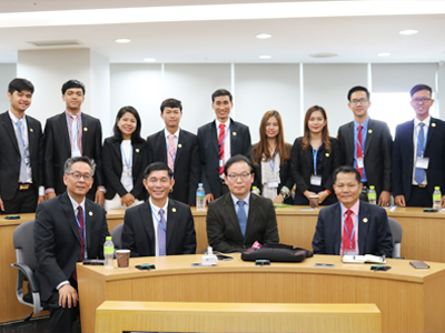 National University of Management, Cambodia, visits SKK GSB