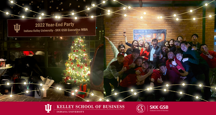 Adieu 2022! EMBA Cohort 14 had an year-end party together