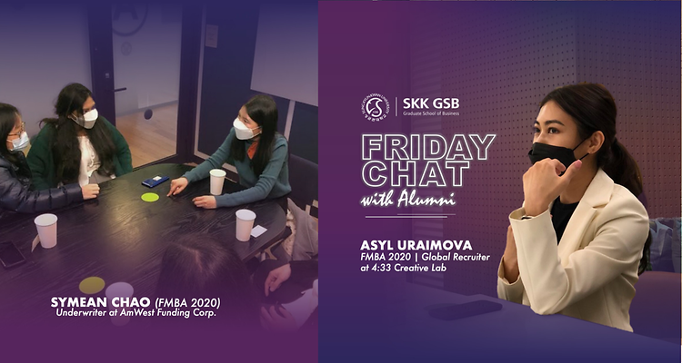 Career Development Center (CDC) holds a regular Friday Chat with Alumni: Here is the recap of Spring 2022